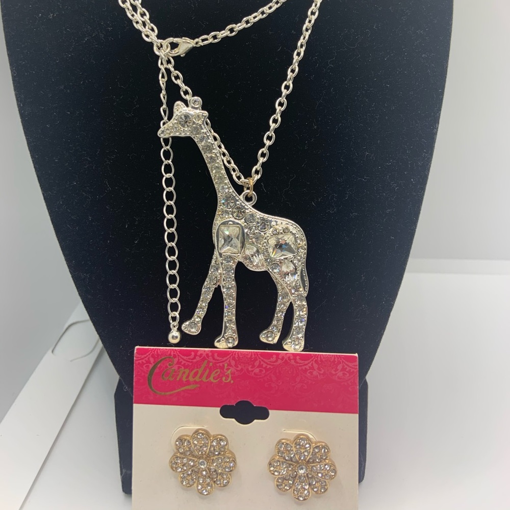 1 necklace & 1 pair of earrings